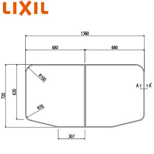 LIXIL ӂӂ g݂ӂ 2g 720mm×680mm zCg T[oXSp  YFK-1475B(1)-D4-PB