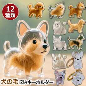 ＼即納★可愛い新作！1個680円★2個購入クーポンで／ キーホルダー ペット 遺毛 ケース 透明 犬の毛キーホルダー 犬の毛収納ボトル 犬のキーホルダー キーホルダー 遺毛入れ ペット 毛 抜け毛収納 毛を保管するボトル かわいい 携帯 お守り メモリアルグッズ 持ち歩き 柴犬