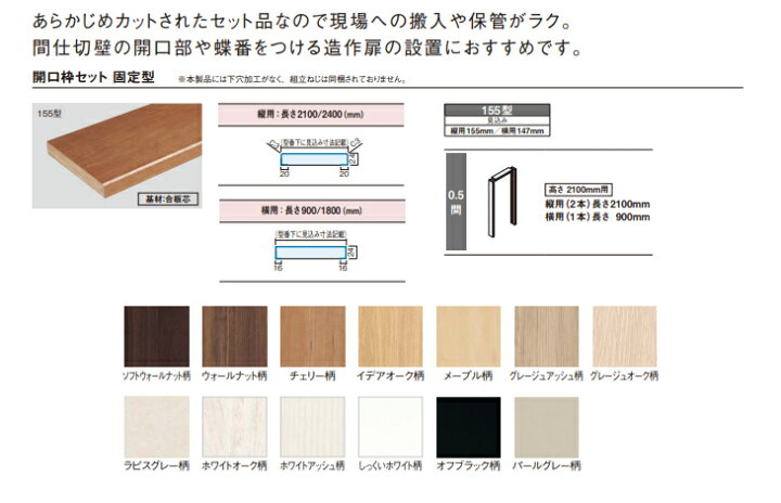 楽天市場】【近畿地方のみ配達可】パナソニック 開口枠セット 固定型 