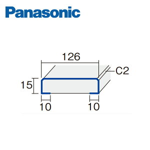 パナソニック 戸襖ドア用 見切縁 木製 薄壁用 片開きドア用 MJE1VMT15JY Panasonic