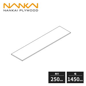 南海プライウッド ウォールゼット エノーク2 天板 奥行250mm 幅1450mm E2TT-D2W14