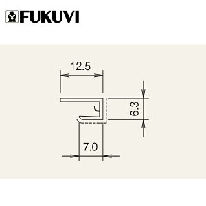 フクビ アルパレージ用 見切 2450mm 20本入 AM2