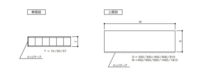 楽天市場】南海プライウッド 棚収納パーツ アートランバー Sタイプ 厚 
