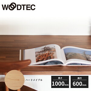 朝日ウッドテック 銘木無垢カウンター 1側面加工 厚み27mm 幅600mm 長さ1000mm 抗ウイルス加工 ハードメイプル PFKC1-31-TK17S WOODTEC 受注生産品