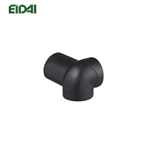 永大産業 マルボ21用 L型エルボ ブラック色 1個入 KSB-BLE