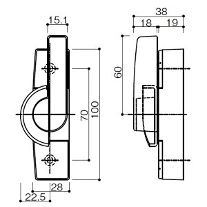 YKK AP NZgibNjEJo[Lsb`70 [HH-3K-13385/YS(Vo[)] HH3K13385 YKKAP HH-3K-13385