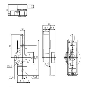 YKK AP ӏNZgEJo[Lsb`70 [HH-5K-13692/CH(Xe)] HH5K13692
