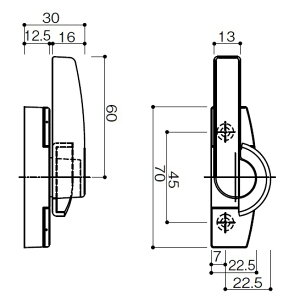 YKK AP NZgibNjJo[Lsb`45 [HH-3K-10045/YK(ubN)] HH3K10045