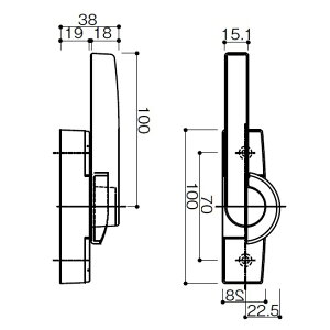 YKK AP NZgibNjJo[Lsb`70 [HH-3K-13388/YK(ubN)] HH3K13388