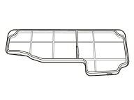 ≪パナソニック AXW2208-9SG0≫　洗濯機 乾燥フィルター(奥)
