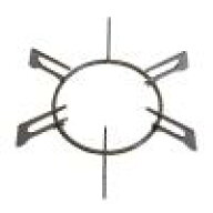 ≪リンナイ 010-373-000≫　部品 ごとく【大サイズ】※左右共通（グレー）