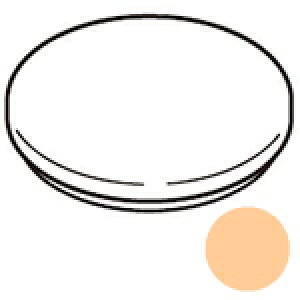 シャープ 加湿セラミックファンヒーター用 タンクカバーフタ<ベージュ系>(252 117 0208)