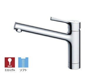 TOTO 台付シングル混合水栓(エコシングル、共用) TKS05301J (水栓金具 