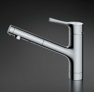 ◇【平日12時まで当日出荷】TOTO TKS05305JA キッチン用 シングル混合水栓（エコシングル、ハンドシャワ…