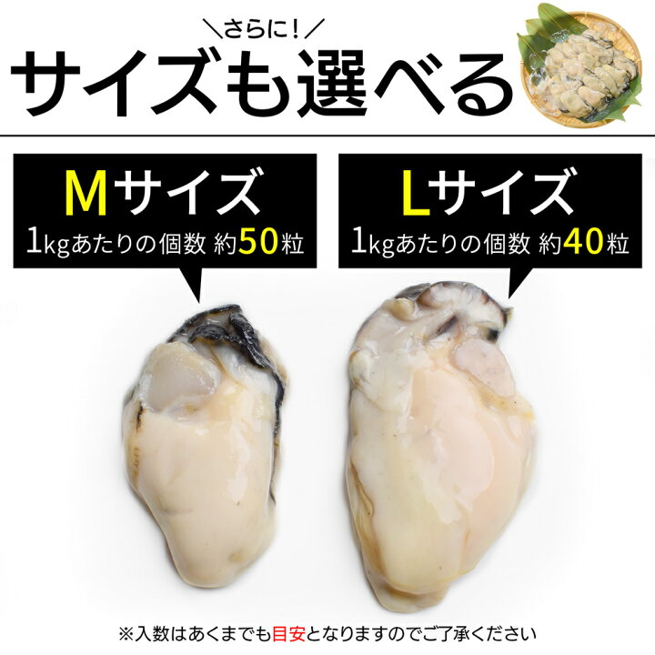 1110円 在庫一掃売り切りセール カキ 牡蠣 かき 広島牡蠣 冷凍 2Lサイズ 1kgパック 送料無料 ギフト