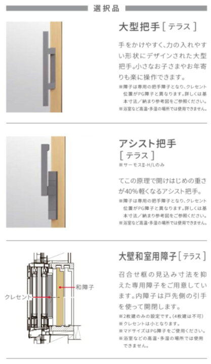 楽天市場】LIXIL サーモスL 単体引違い窓 16018 W1640×H1830 テラス 在 