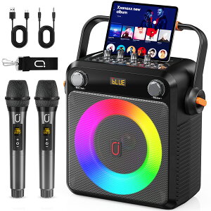 �y15��OFF�N�[�|������zJYX bluetooth5.3 �X�s�[�J�[ �剹�� �|�[�^�u���X�s�[�J�[ �J���I�P �y�� �X�e���I ������ ��d�� ���C�����X�X�s�[�J�[ ���C�����X�}�C�N2�{�t�� LED���C�g�t�� AUX�ڑ� TF