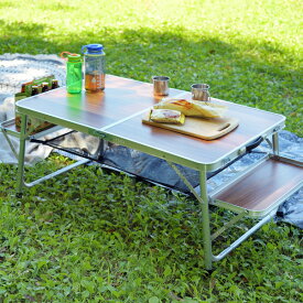フォールディングテーブル テーブル アウトドア キャンプ ピクニック レジャー BBQ バーベキュー