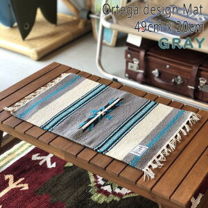 『キャンプ シーンをおしゃれに演出する』 オルテガデザインの ランチョンマット キャンプ アウトドア オルテガ ネイティブ柄 ランチマット テーブルクロス テーブルマット カフェ テント