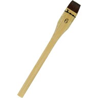 ＼楽天ランキング入賞／ 協進エル すり込み平刷毛 6号 約18mm クリックポスト(メール便)可