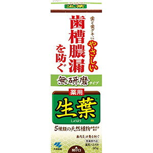 小林製薬 薬用 生葉m 無研磨タイプ 95g