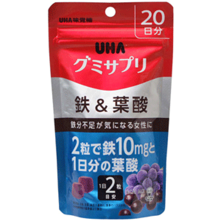 楽天市場】UHA味覚糖 グミサプリ 鉄&葉酸 20日分 40粒 : くすりの勉強堂 アネックス 楽天市場】UHA味覚糖 グミサプリ 鉄&葉酸 20日分 40粒 : くすりの勉強堂 アネックス