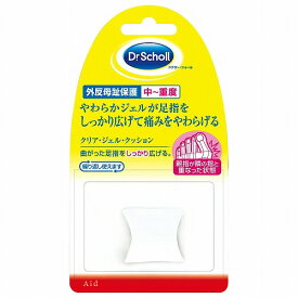 ドクターショール クリアジェルクッション トー・ストレーター 1個入 メール便送料無料