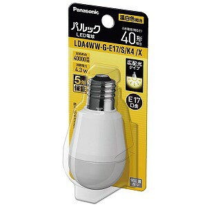 pi\jbN pbN LEDd 4.3W uX^[(F) LDA4WWGE17SK4X