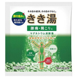 きき湯 マグネシウム炭酸湯 30g【医薬部外品】 メール便送料無料