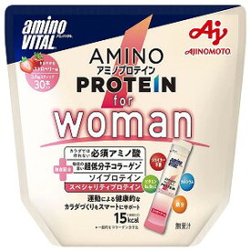 アミノバイタル アミノプロテイン for woman ストロベリー味 30本入