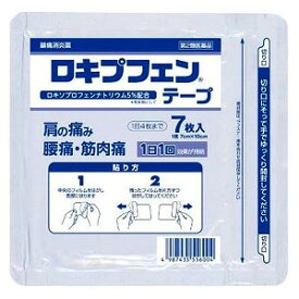 【第2類医薬品】ロキプフェンテープ(袋) 7枚入 ※セルフメディケーション税制対象商品