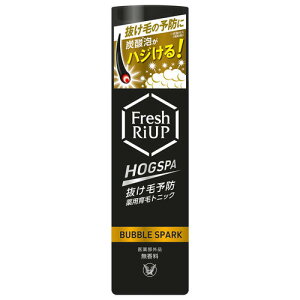 フレッシュリアップHOGSPA 薬用育毛トニック バブルスパーク 135g