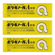 【第(2)類医薬品】ボラギノールA軟膏 20g×3個セット メール便送料無料