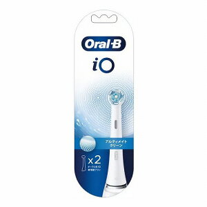 BRAUN Oral-B iO�V���[�Y��p�ւ��u���V �A���e�B���b�g�N���[�� �z���C�g 2�{��