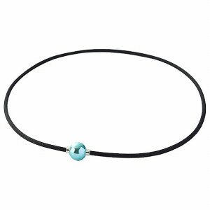 RAKUWAネックレス EXTREME ミラーボール(ライト) ペパーミントグリーン/シルバー 40cm メール便送料無料