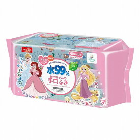 あかちゃんの手口ふき ディズニープリンセス 60枚×3個入