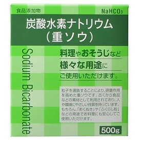 大洋製薬 食品添加物 炭酸水素ナトリウム(重曹) 500g_