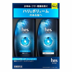 h&s for men �{�����[���A�b�v 350mL+350g �V�����v�[&�R���f�B�V���i�[�Z�b�g ��򕔊O�i
