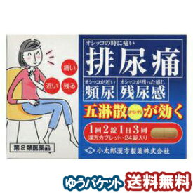 【第2類医薬品】 小太郎 五淋散カプレット「コタロー」 24錠 メール便送料無料_