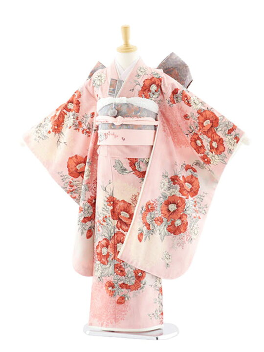 楽天市場 七五三 着物 7歳 フルセット レンタル 女の子 7697 Jillstuart アネモネ ピンク 753 子ども お祝い着 正月 ブランド 7才 七才 七歳 女児 フルセットレンタル 7歳着物フルセット きものレンタル 新品足袋プレゼント 往復送料無料 レンタル 京都かしいしょう