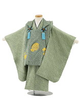 楽天市場】七五三 着物 3歳 緑の通販