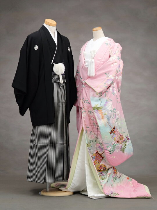 楽天市場】色打掛 着物 神社婚 和装 花嫁衣裳 1AI0209 ピンク華の宴 