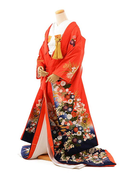 楽天市場】色打掛 着物 神社婚 和装 花嫁衣裳 1AI0873 繚乱鳳凰文 古典 