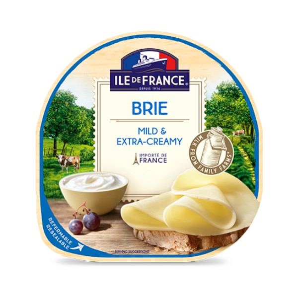 白カビチーズの便利なスライスタイプ イルドフランス 100g ブリー 倉 商舗