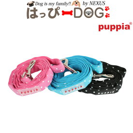 PUPPIA パピア 正規品 リード ドット柄 犬服 いぬ 犬 服 犬の服 【男の子 小型犬 中型犬】