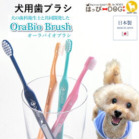 犬 歯ブラシ デンタルケア デンタル オーラバイオブラシ 犬歯 歯垢 はみがき 歯みがき 歯磨き オーラルケア 国産 安全 安心 歯科衛生