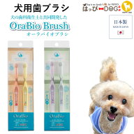 犬 歯ブラシ デンタルケア デンタル オーラバイオブラシ MINI 犬歯 歯垢 はみがき 歯みがき 歯磨き オー…