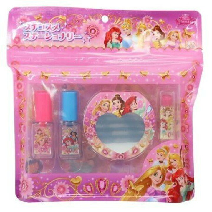 楽天市場 ディズニープリンセス 文房具セット プチコスメステーショナリー 文房具 かわいい筆記用具 消しゴム 女の子 かわいい プリンセス 文房具コスメ ケイ コンソート楽天市場店