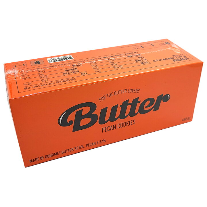 楽天市場 数量限定 Bts 防弾少年団 バター クッキー クラシック ピーカン 1箱 10gx14個入 Bts Butter クッキー Classic Pecan K Cosmetics