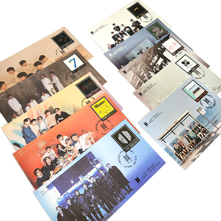 楽天市場】【2種セット/限定商品】BTS 記念切手 初日カバー + 